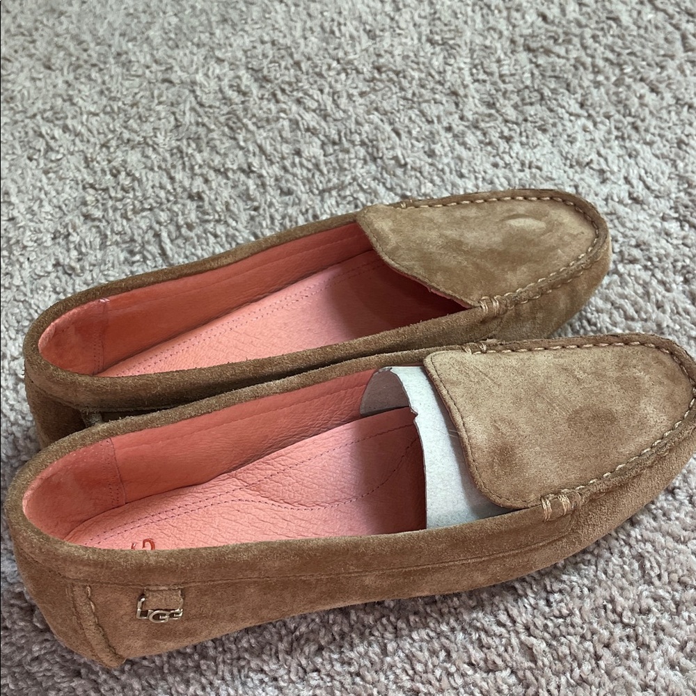 UGG Brown Suede Loafers